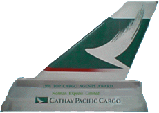 CX 1998 Top Cargo Agent Award