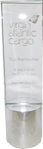 Virgin Atlantic Cargo Top Performer Award 2010