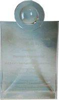 Hong Kong Airlines HX"s Top Agent Diamond Award 2013